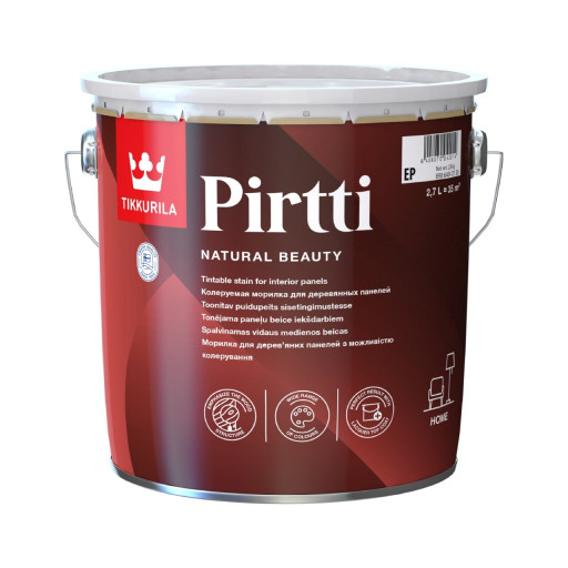 Морилка для дерева Tikkurila Pirtti акрилатна для стін і стель