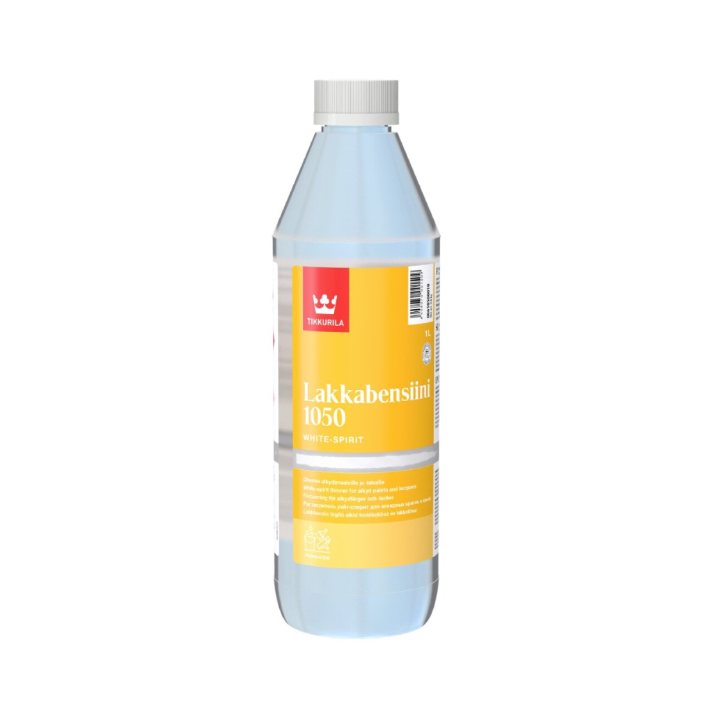 Розчинник Tikkurila 1050 уайт-спірит високоочищений, 1 л