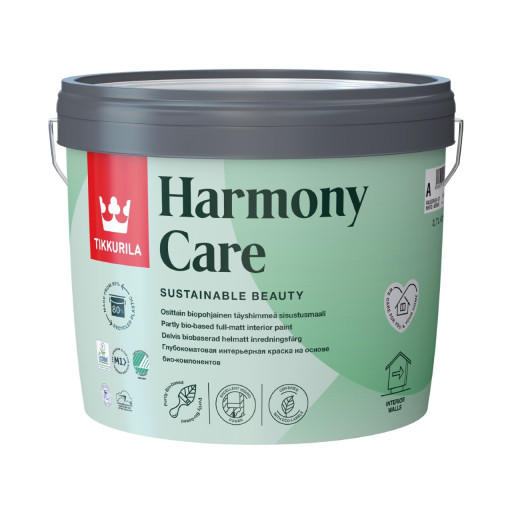 Фарба інтер'єрна Tikkurila Harmony Care матова оксамитова